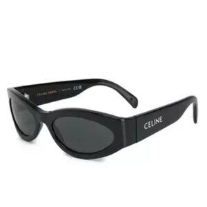 NEW CELINE SUNGLASSES, WOMEN BLACK EYEWEAR CELINE CL40288I 01A